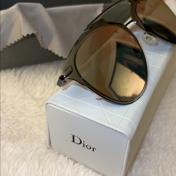 Dior reflective sunglasses